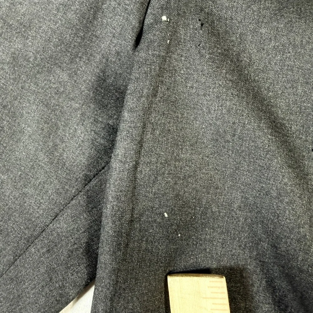 Lauren Ralph Lauren Pleated Wool Dress Pants‎ Trousers Mens 38x30 Charcoal Gray